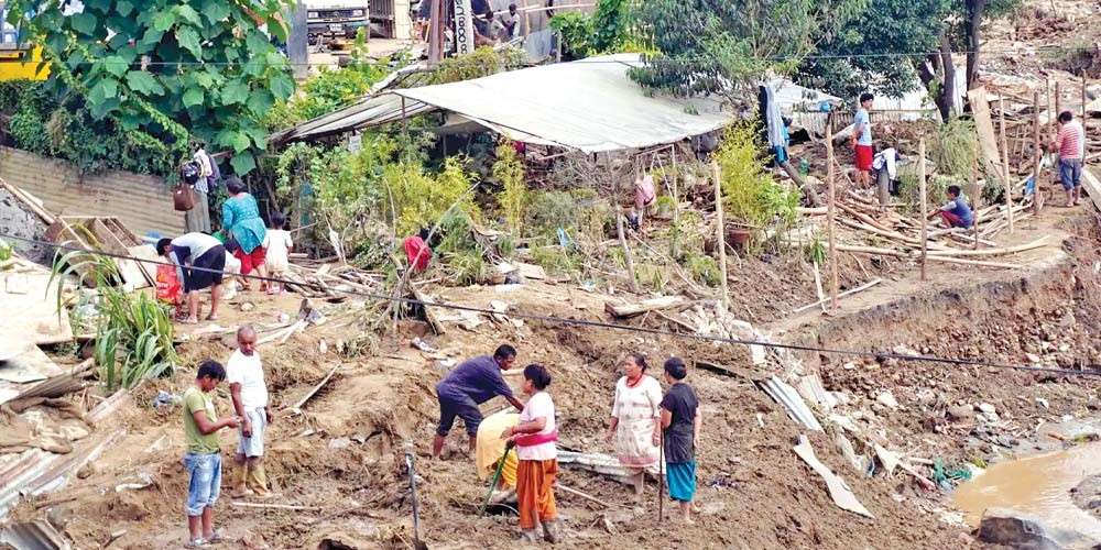  बाढीपहिरो प्रभावित ४३ स्थानीय तहहरु विपत् सङ्कटग्रस्त क्षेत्र घोषणा